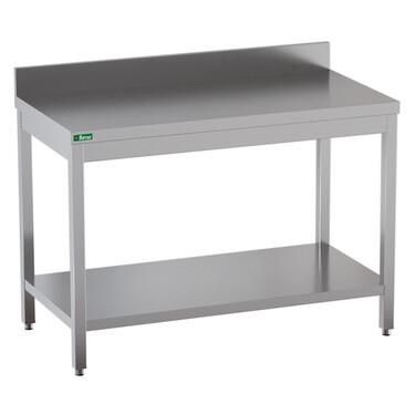 TAVOLO INOX 120X70X85
